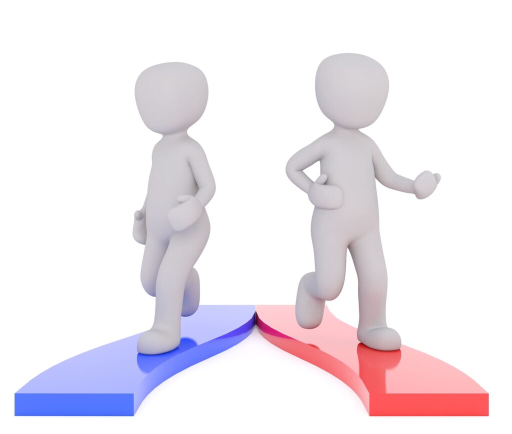 A/B Test: Mehr Conversion durchs Testen 1 a/b test - 2 optionen